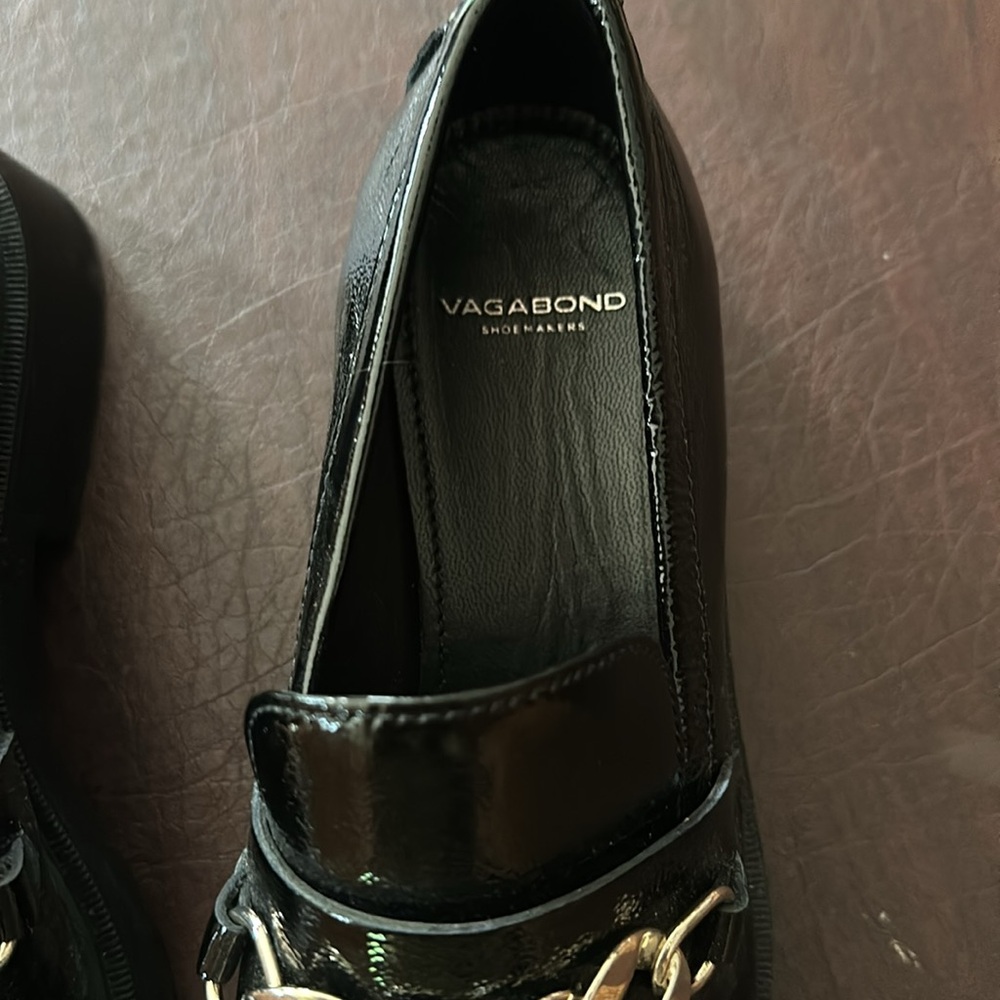 Vagabond black chunky Free people loafer - Picture 3 of 5